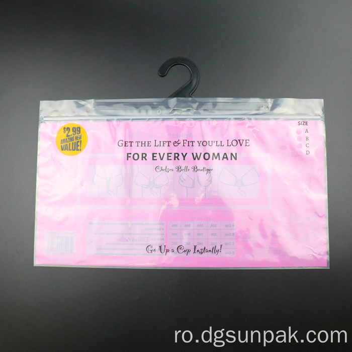 Tricou lenjerie imprimare îmbrăcăminte îmbrăcăminte ambalare cârlig geanta